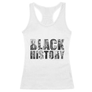 African American Leaders Racerback Tank Top Black History Month Legends TS12 White Print Your Wear