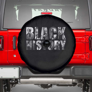African American Leaders Spare Tire Cover Black History Month Legends TS12 Black Print Your Wear