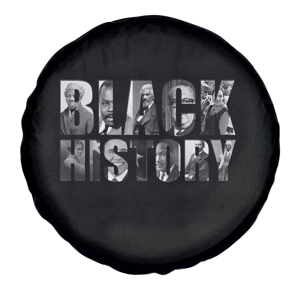 African American Leaders Spare Tire Cover Black History Month Legends TS12 Print Your Wear