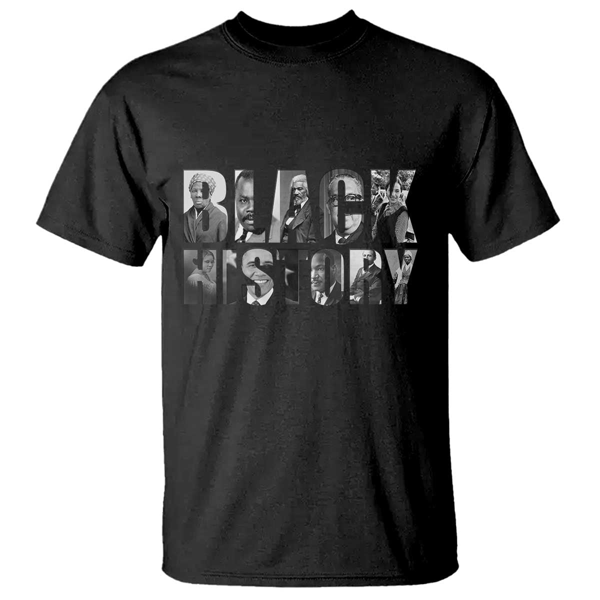 African American Leaders T Shirt Black History Month Legends TS12 Black Print Your Wear