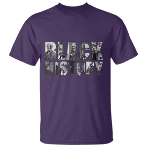 African American Leaders T Shirt Black History Month Legends TS12 Purple Print Your Wear