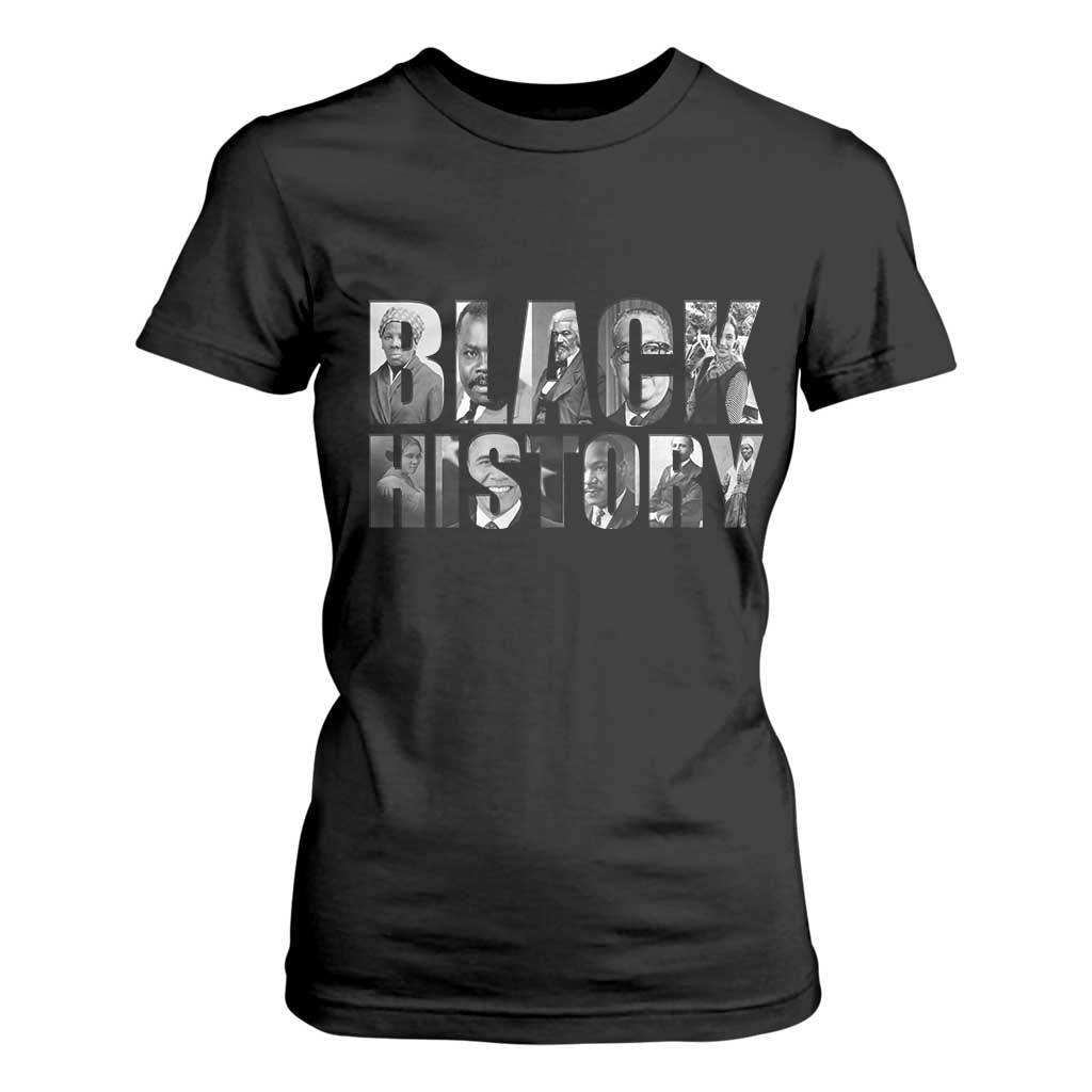 African American Leaders T Shirt For Women Black History Month Legends TS12 Black Print Your Wear