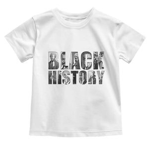 African American Leaders Toddler T Shirt Black History Month Legends TS12 White Print Your Wear