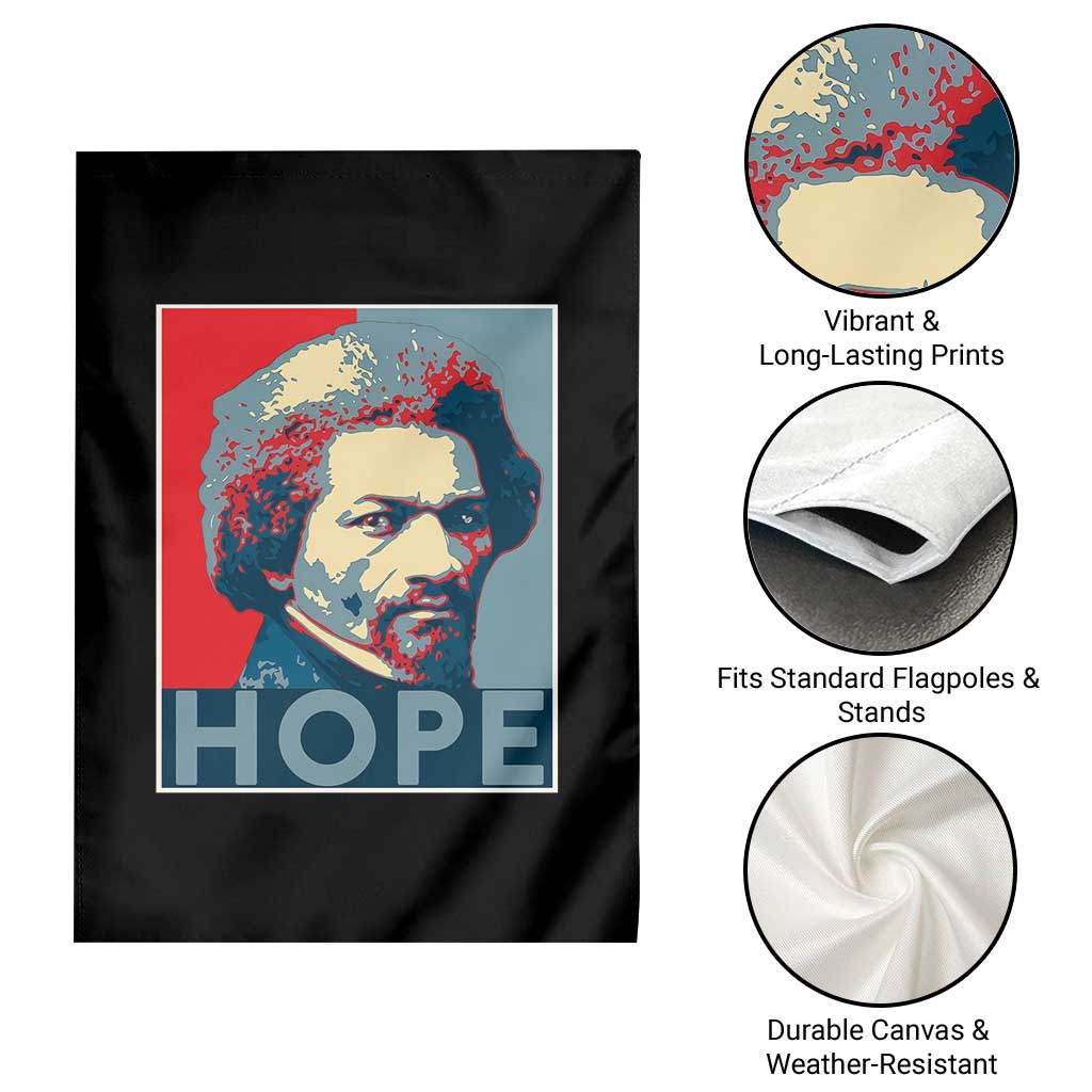 Frederick Douglass Hope Poster Garden Flag African American Heritage TS12 Print Your Wear