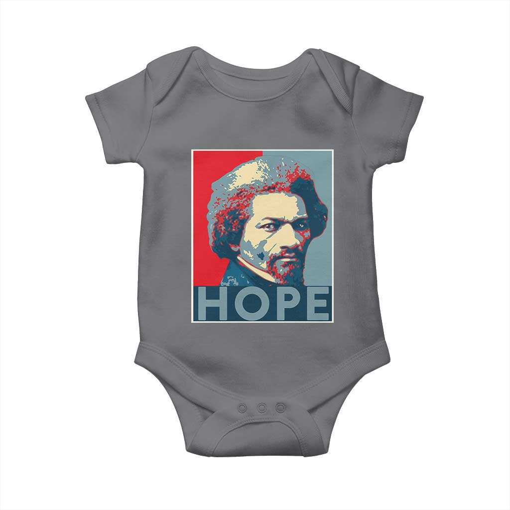 Frederick Douglass Hope Poster Baby Onesie African American Heritage TS12 Charcoal Print Your Wear