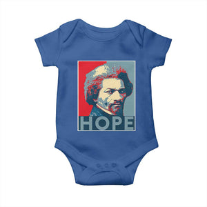 Frederick Douglass Hope Poster Baby Onesie African American Heritage TS12 Royal Blue Print Your Wear