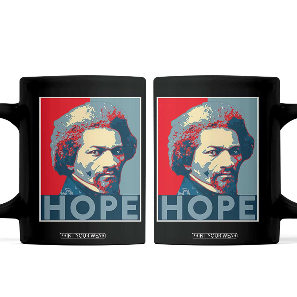 Frederick Douglass Hope Poster Coffee Mug African American Heritage TS12 Black Print Your Wear