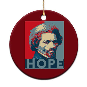 Frederick Douglass Hope Poster Ceramic Ornament African American Heritage TS12 1pc Red Print Your Wear