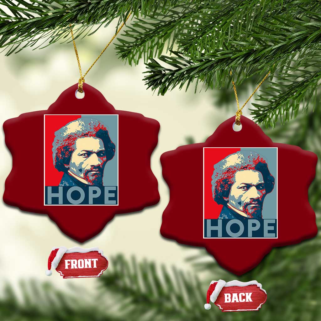 Frederick Douglass Hope Poster Ceramic Ornament African American Heritage TS12 Print Your Wear