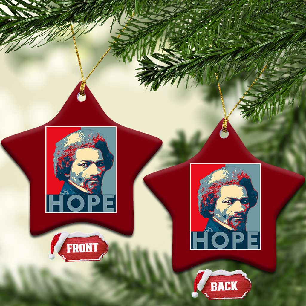 Frederick Douglass Hope Poster Ceramic Ornament African American Heritage TS12 Print Your Wear