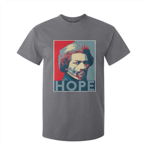 Frederick Douglass Hope Poster T Shirt For Kid African American Heritage TS12 Charcoal Print Your Wear