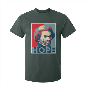 Frederick Douglass Hope Poster T Shirt For Kid African American Heritage TS12 Dark Forest Green Print Your Wear