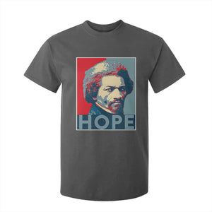 Frederick Douglass Hope Poster T Shirt For Kid African American Heritage TS12 Dark Heather Print Your Wear
