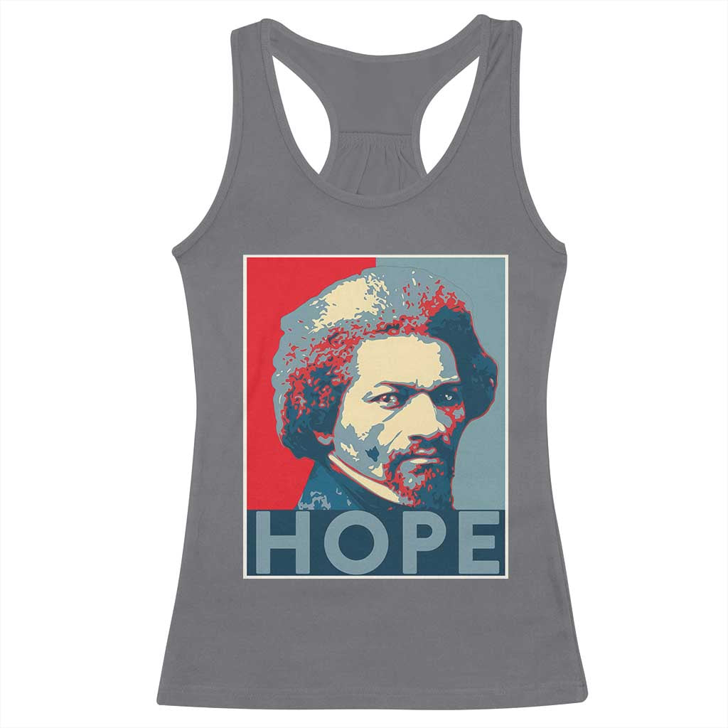 Frederick Douglass Hope Poster Racerback Tank Top African American Heritage TS12 Charcoal Print Your Wear