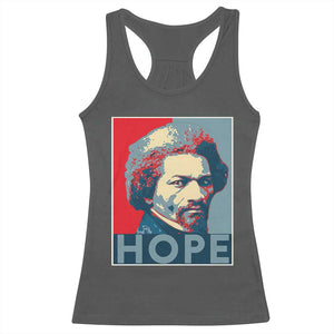 Frederick Douglass Hope Poster Racerback Tank Top African American Heritage TS12 Dark Heather Print Your Wear