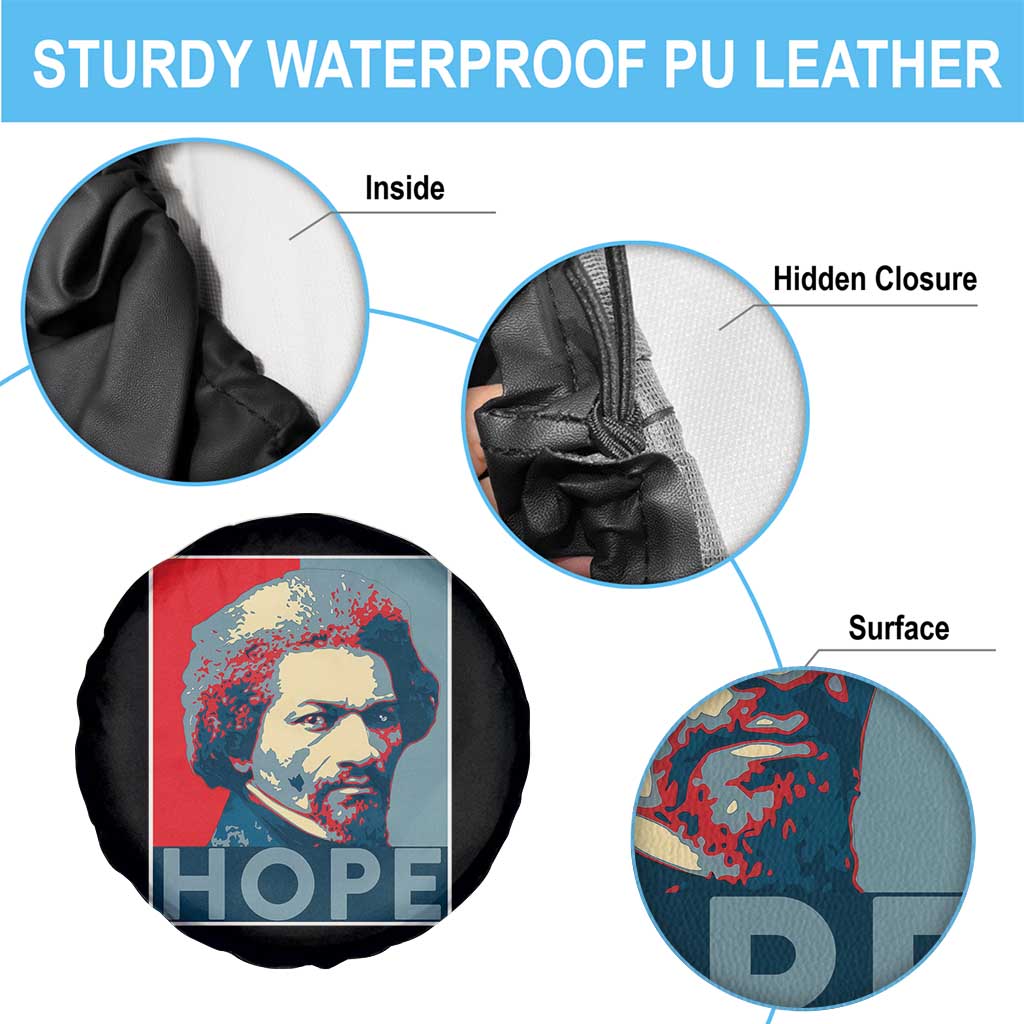 Frederick Douglass Hope Poster Spare Tire Cover African American Heritage TS12 Print Your Wear