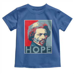 Frederick Douglass Hope Poster Toddler T Shirt African American Heritage TS12 Royal Blue Print Your Wear