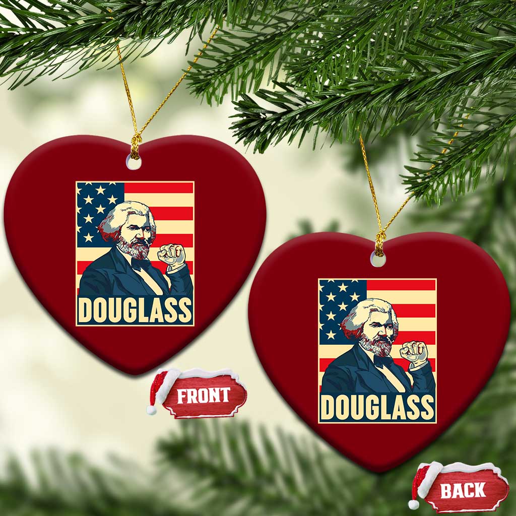 Frederick Douglass American Hero Ceramic Ornament Black History Month Gift TS12 Print Your Wear