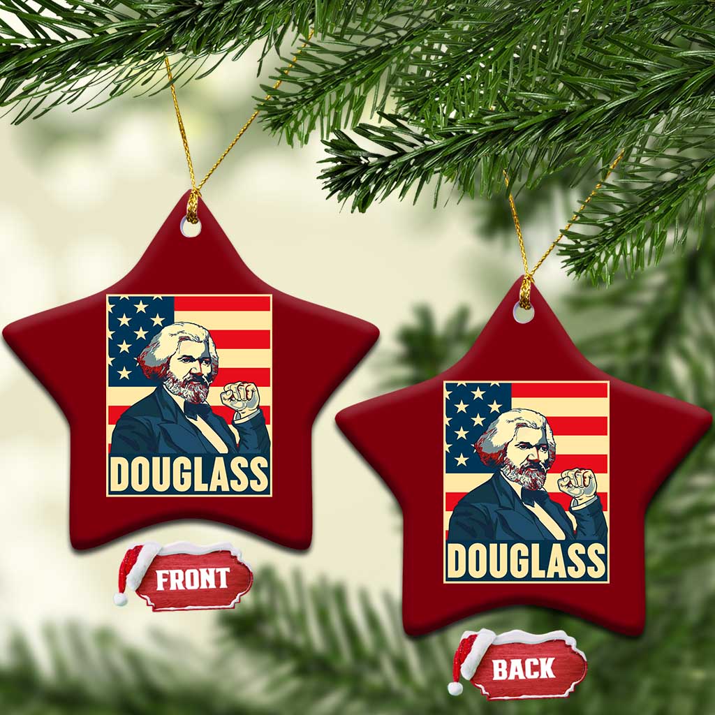 Frederick Douglass American Hero Ceramic Ornament Black History Month Gift TS12 Print Your Wear