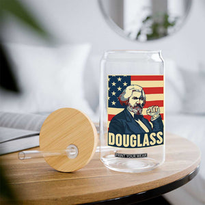 Frederick Douglass American Hero Glass Can Black History Month Gift TS12 Print Your Wear