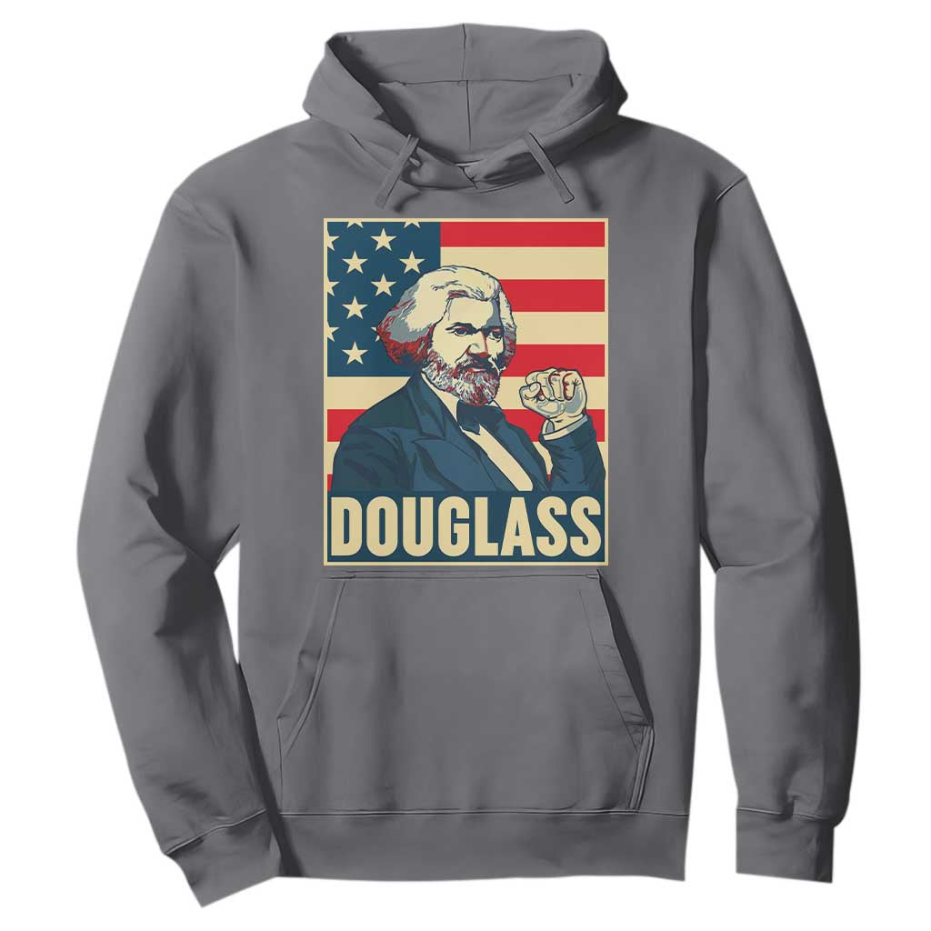 Frederick Douglass American Hero Hoodie Black History Month Gift TS12 Charcoal Print Your Wear