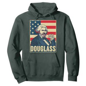 Frederick Douglass American Hero Hoodie Black History Month Gift TS12 Dark Forest Green Print Your Wear