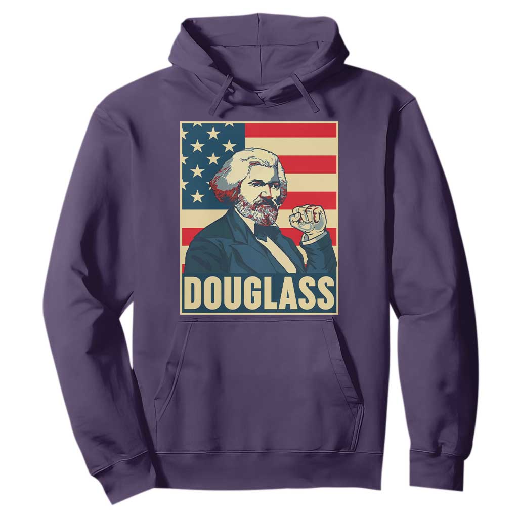 Frederick Douglass American Hero Hoodie Black History Month Gift TS12 Purple Print Your Wear