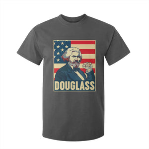 Frederick Douglass American Hero T Shirt For Kid Black History Month Gift TS12 Dark Heather Print Your Wear