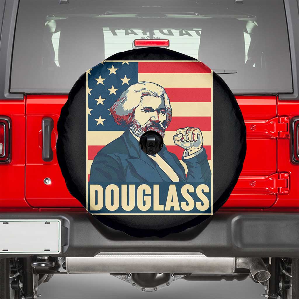 Frederick Douglass American Hero Spare Tire Cover Black History Month Gift TS12 Black Print Your Wear