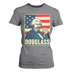 Frederick Douglass American Hero T Shirt For Women Black History Month Gift TS12 Charcoal Print Your Wear