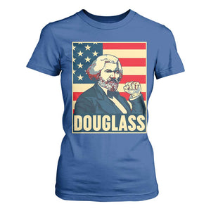 Frederick Douglass American Hero T Shirt For Women Black History Month Gift TS12 Royal Blue Print Your Wear