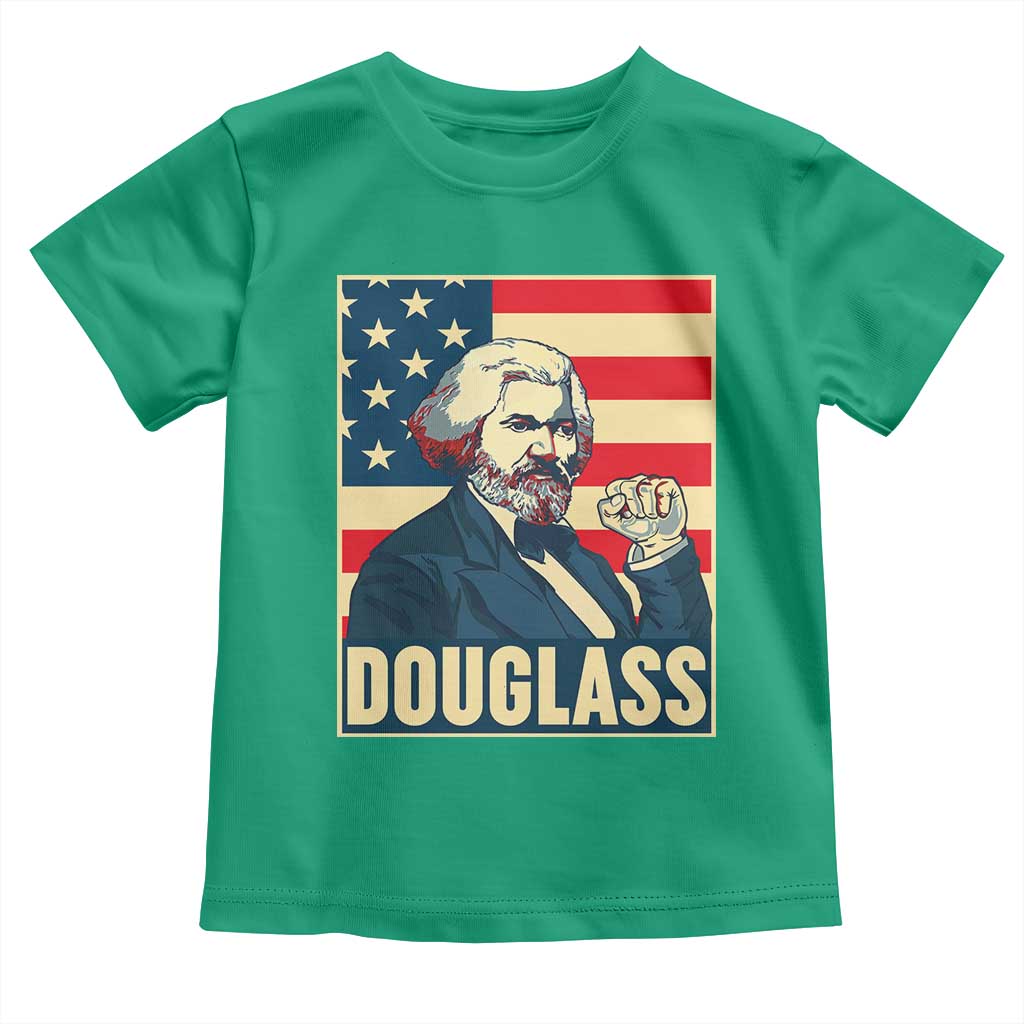Frederick Douglass American Hero Toddler T Shirt Black History Month Gift TS12 Irish Green Print Your Wear