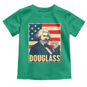 Frederick Douglass American Hero Toddler T Shirt Black History Month Gift TS12 Irish Green Print Your Wear