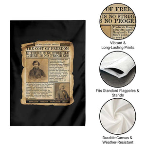 If There Is No Struggle No Progress Garden Flag Frederick Douglass Newspaper TS12 Print Your Wear