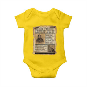 If There Is No Struggle No Progress Baby Onesie Frederick Douglass Newspaper TS12 Daisy Print Your Wear