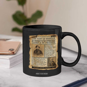 If There Is No Struggle No Progress Coffee Mug Frederick Douglass Newspaper TS12 Print Your Wear