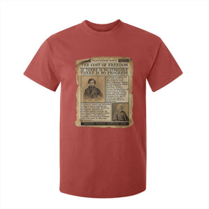 If There Is No Struggle No Progress T Shirt For Kid Frederick Douglass Newspaper TS12 Red Print Your Wear
