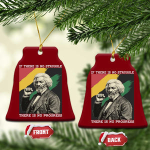 Frederick Douglass Struggle And Progress Ceramic Ornament Inspirational Black History TS12 Print Your Wear