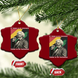 Frederick Douglass Struggle And Progress Ceramic Ornament Inspirational Black History TS12 Print Your Wear