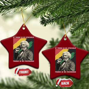 Frederick Douglass Struggle And Progress Ceramic Ornament Inspirational Black History TS12 Print Your Wear