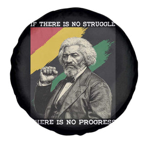 Frederick Douglass Struggle And Progress Spare Tire Cover Inspirational Black History TS12 Print Your Wear