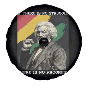 Frederick Douglass Struggle And Progress Spare Tire Cover Inspirational Black History TS12 Print Your Wear