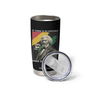 Frederick Douglass Struggle And Progress Tumbler Cup Inspirational Black History TS12 Print Your Wear