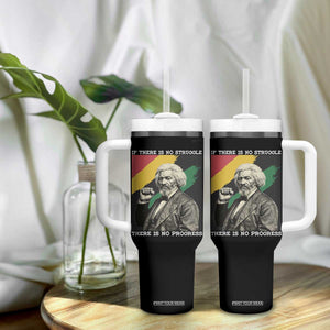 Frederick Douglass Struggle And Progress Tumbler With Handle Inspirational Black History TS12 Print Your Wear