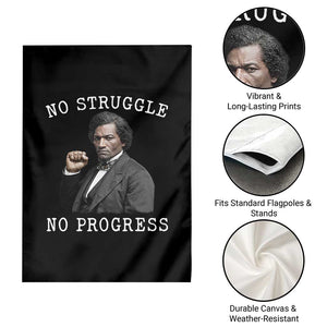 Frederick Douglass Quote Garden Flag No Struggle No Progress TS12 Print Your Wear