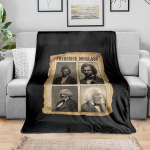 The Life Of Frederick Douglass Throw Blanket Historical Black History TS12 Print Your Wear