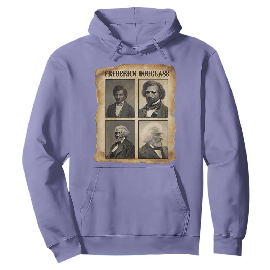 The Life Of Frederick Douglass Hoodie Historical Black History TS12 Violet Print Your Wear