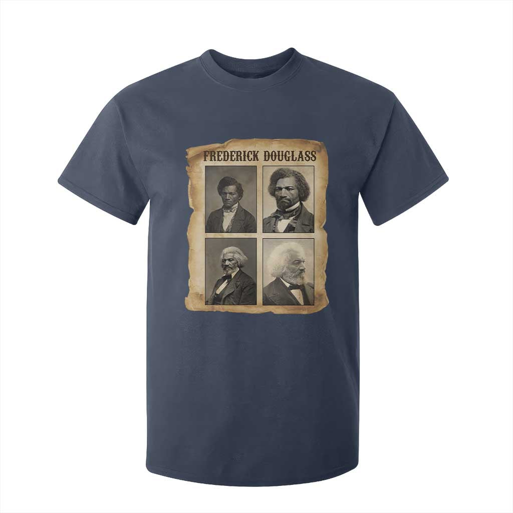 The Life Of Frederick Douglass T Shirt For Kid Historical Black History TS12 Navy Print Your Wear