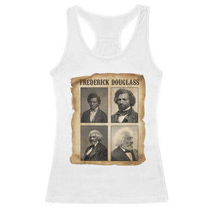 The Life Of Frederick Douglass Racerback Tank Top Historical Black History TS12 White Print Your Wear