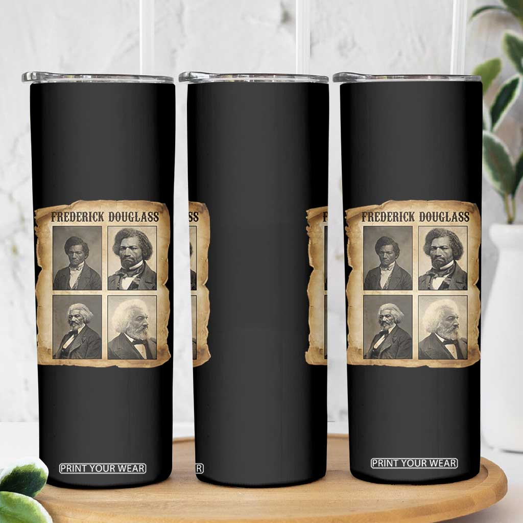 The Life Of Frederick Douglass Skinny Tumbler Historical Black History TS12 Print Your Wear